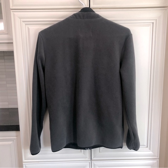 Old Navy youth grey fleece zip jacket - Picture 5 of 10